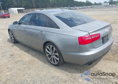 2014 Audi A6 2.0T Premium from USA, damaged, VIN WAUGFAFCXEN042901
